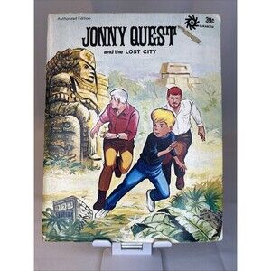 Vintage 1972  Jonny Quest And The Lost City Hanna-Barbera/ Durabook 39013